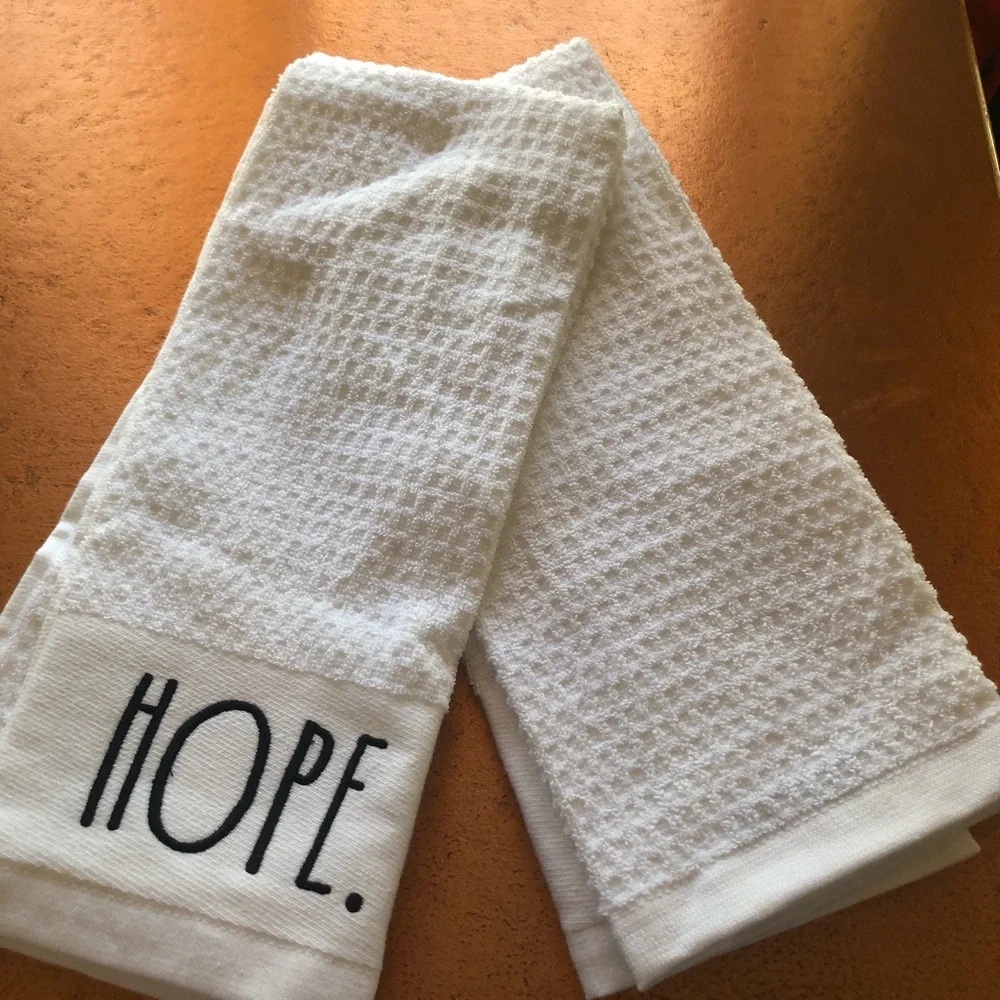 Rae Dunn kitchen towels